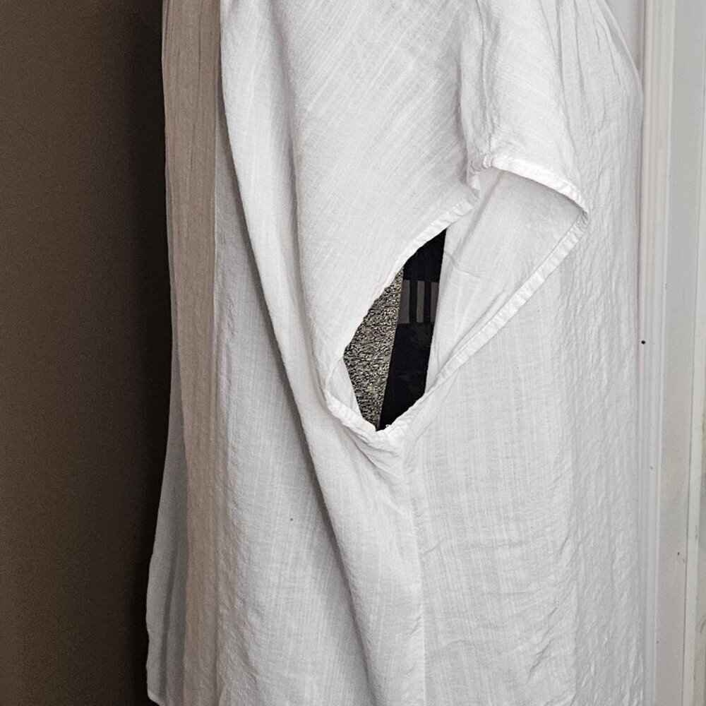 H&M Lightweight Short Sleeve Blouse szL - Picture 10 of 10